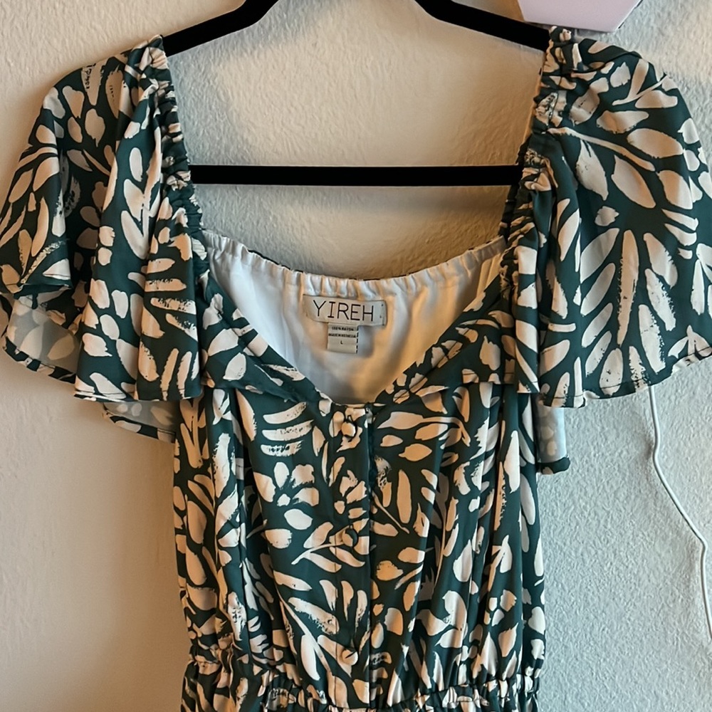 Yireh Lottie Jumpsuit in Fern - Picture 8 of 11